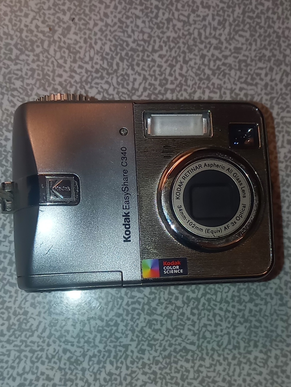 Kodak EasyShare C340 Compact Digital Camera - Silver